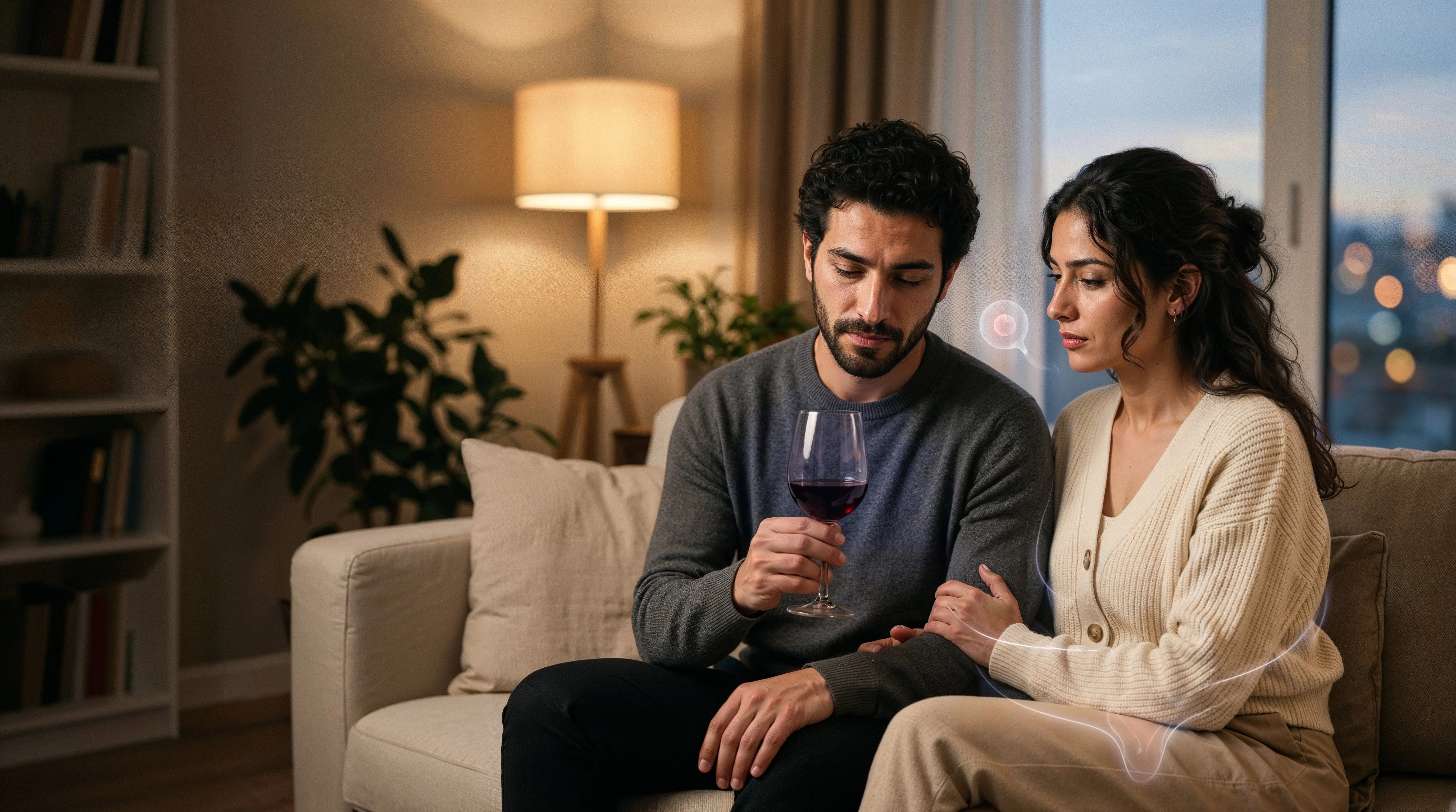 alkol ve fertilite kısırlık ilişkisi illüstrasyonu