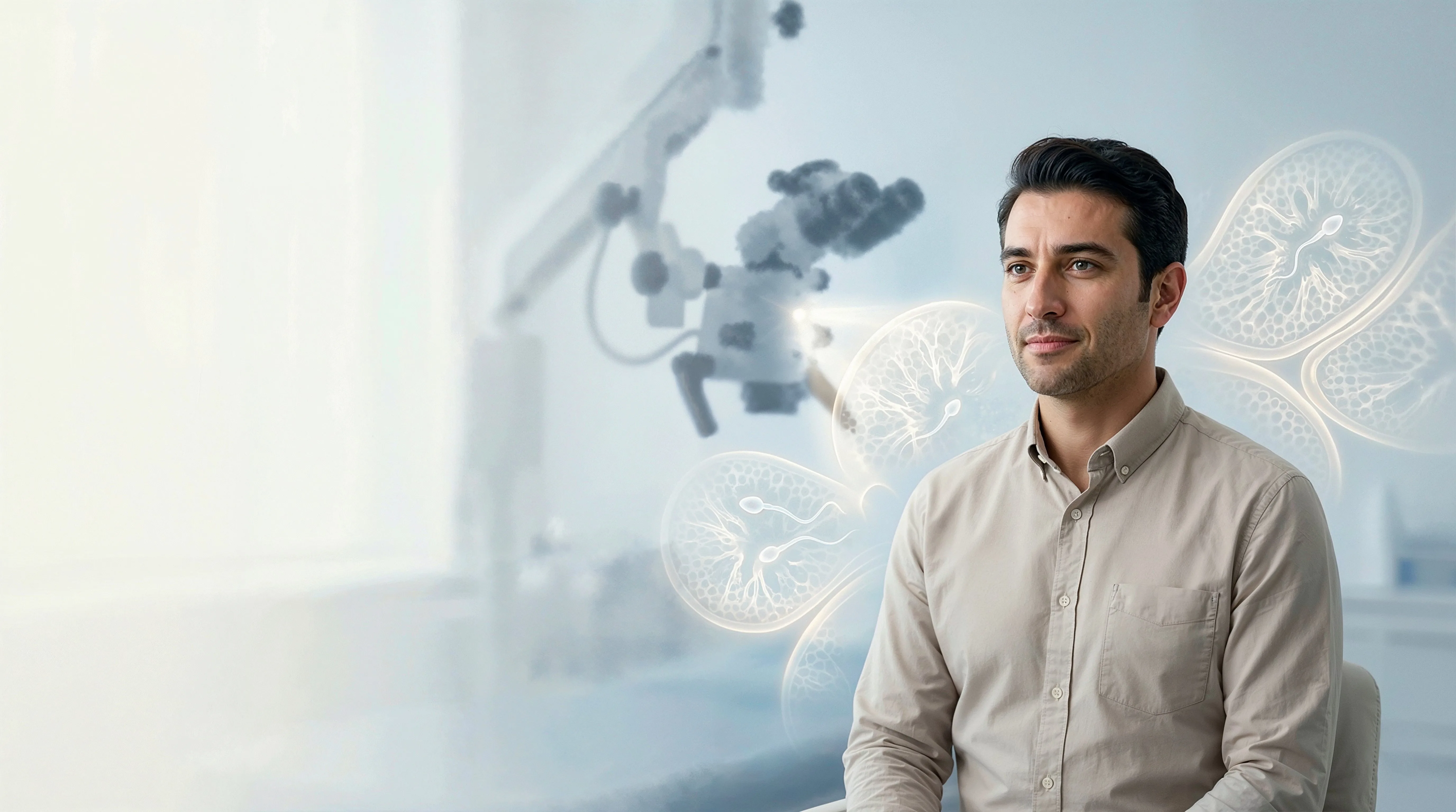 azospermi tedavisi ve mikro-tese yöntemi mikroskop altında inceleme